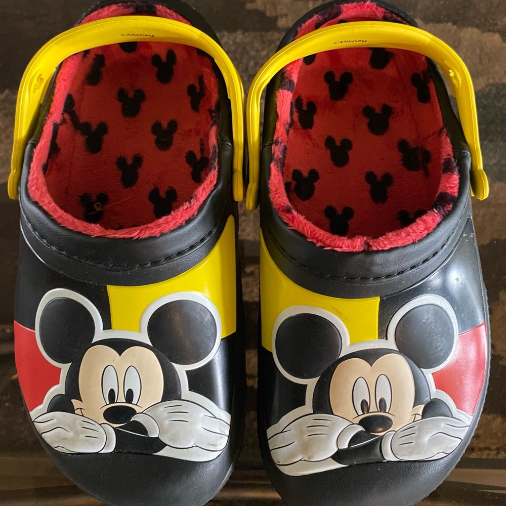 Disney Mickey Mouse kids Crocs